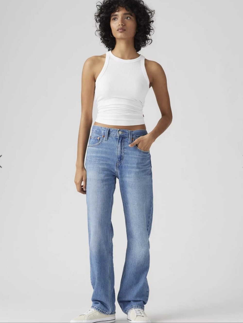 Levi's Women's Low Pro Light Blue Jeans Mid Rise 90's Style Size 27 (Size 4)